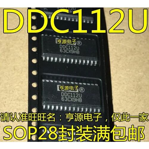 100% New&original DDC112 DDC112U 20(ADC) 3KHz SOP28
