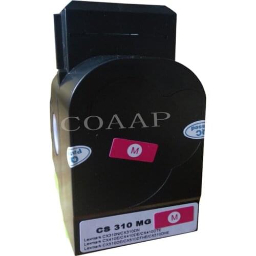 1x Compatible CS310 Magenta toner cartridge for Lexmark CX310n CX310dn CX410n CX410dn CX410dnt CX510de CX510dte CX510dthe