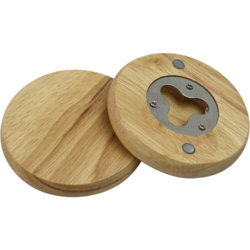 DY-BO28 10 piece hand holding wooden beer bottle opener