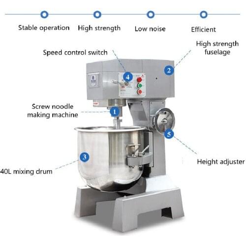 Multifunctional Mixer Beat Eggs He Mian Multifunctional Mixer One Machine With Multiple Functions Stainless Steel Mixer Customiz