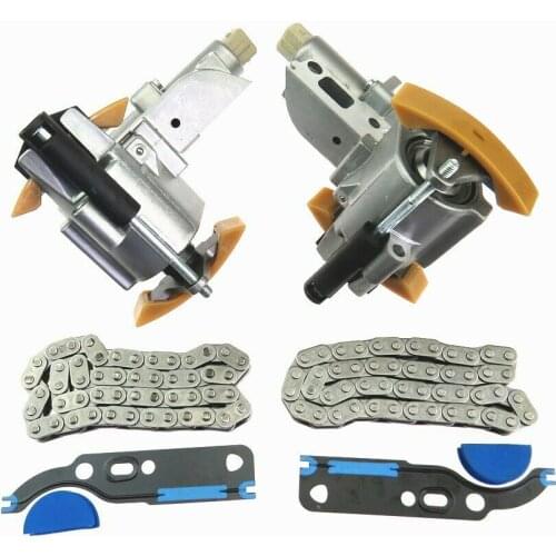 6Pcs Car V8 4.2L Engines Timing Chain Tensioner Camshaft Adjuster Set for VW Audi 077 109 087P 077109088P 06D109229B 058198217