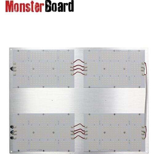 Pre-assembled led grow light 480w full spectrum greenhouse plant lamp samsung lm301h led panel grow light