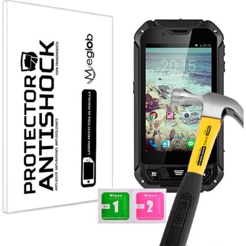 Screen protector Anti-Shock Anti-scratch Anti-Shatter compatible with Krüger & Matz Drive 4 mini KM0436