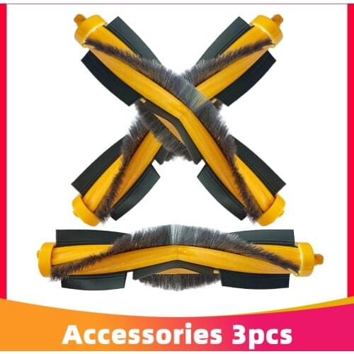 Main Roller Brush Replacement for Ecovacs Deebot DE55 / DJ35 / DG36 / DE53 / DE6G Robotic Vacuum Cleaner Spare Parts