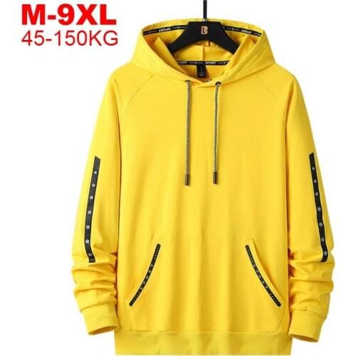 Big Size 8Xl9xl150kg Men Hoodies Sweatshirt Casual Hooded Pullover Mens Hip Hop Streetwear Sweatshirt Oversized Hoodie Tracksuit