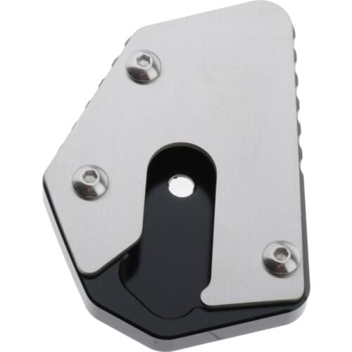 Motorcycle Sidestand Enlarge Foot Plate Kickstand Extension Pad For SUZUKI