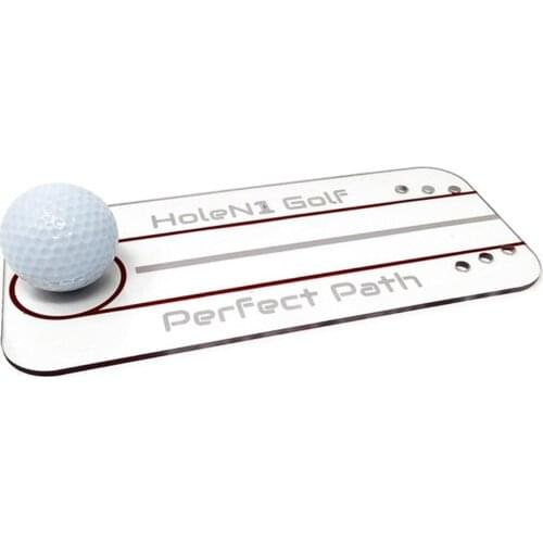 Golf Putting Aid Alignment Swing Trainer Alignment Putting Tutor Equipment