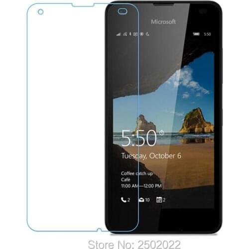 Explosion-proof Premium Curve Edge Tempered Glass for Nokia Microsoft Lumia 550 Anti-scratch 9H Phone Screen Protector Film