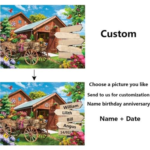 YI BRIGHT Diamond Painting Landscape 5D DIY Diamond Embroidery Cross Stitch Custom Name Road Sign Mosaic Sale Handmade Gift