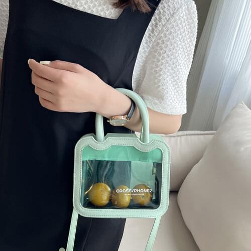Женские прозрачные сумки Zsxcaaan China At AliExpress