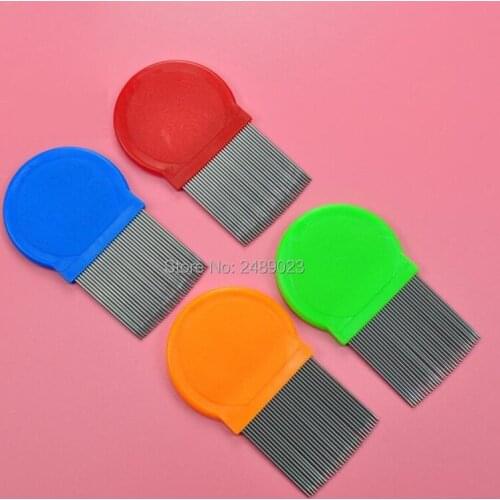 1PCS Lice Comb Nit Free Remove Nits Stainless Steel with Micro Grooved Teeth