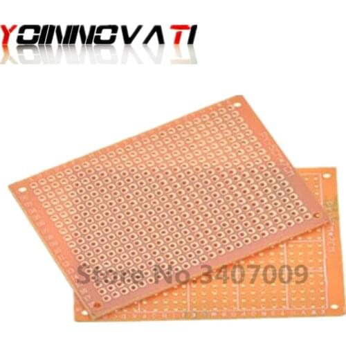 10Pcs 5*7cm PCB Prototype Paper Copper PCB 5*7 Universal Experiment Matrix Circuit Board 5x7cm