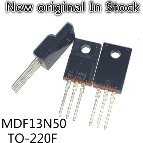 10PCS/LOT 13N50 MDF13N50B TO-220 MDF13N50 TO-220F 500V 13A New original spot hot sale