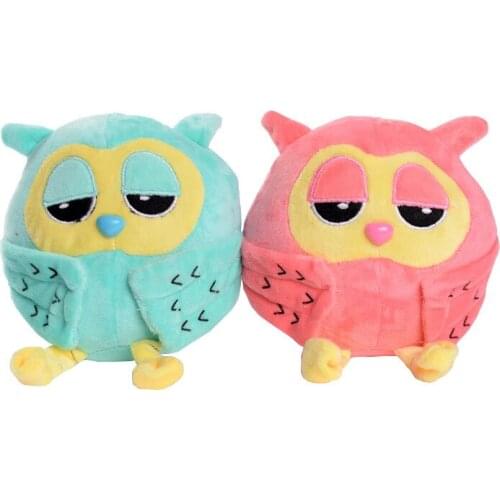18CM Lovely Night Owl Plush Baby Toys Soft Stuffed Cute Animal 2 Colors Dolls Gift for Kids