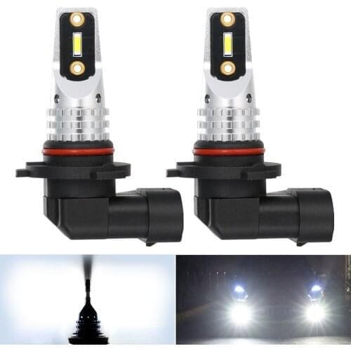 2x Pairs Super H8 H9 Led H7 H11 9005 HB3 9006 HB4 Car LED Fog Headlight Bulbs 6000K White Auto Fog Lamp Day Running Light DC12V