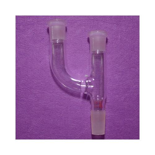 3-way Claisen Glass Adapter,Joints Are All 19/26,Borosilicate Lab Glassware