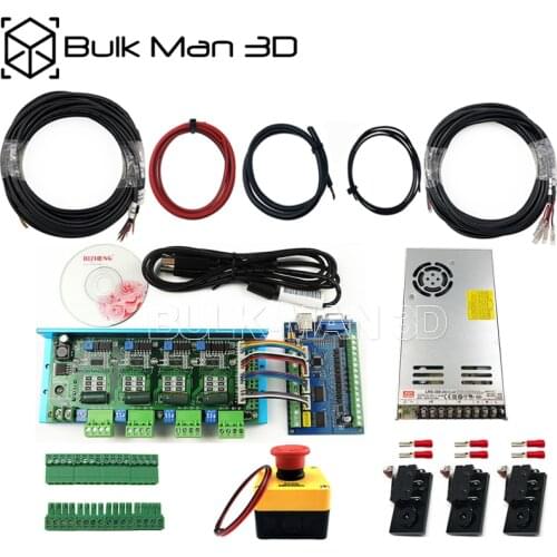 Mach3 5 Axis STB5100 USB motion card electronic bundle for WorkBee CNC Engraving Milling Machine, Desktop DIY CNC kit