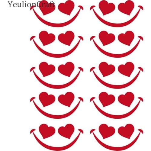 Chzimade 80Pcs/lot Cute Smiling Lips Pattern Scrapbook Stickers For Suitcase Laptop Diy Handmade Scrapbooking Sticker