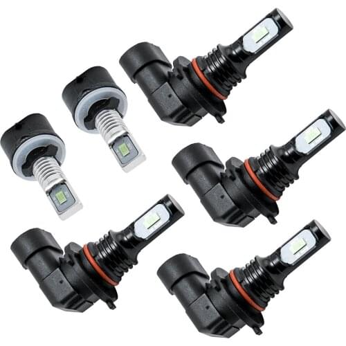 For Chevy Tahoe 2001-2006 6x Combo 9005 9006 LED Headlight Hi/Lo & 880 Fog Light