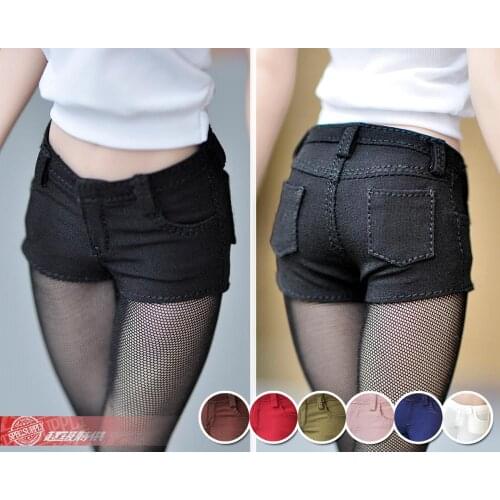 In stock 1/6 doll model clothing accessories 12 inch woman dolls available stretch slim shorts hot pants