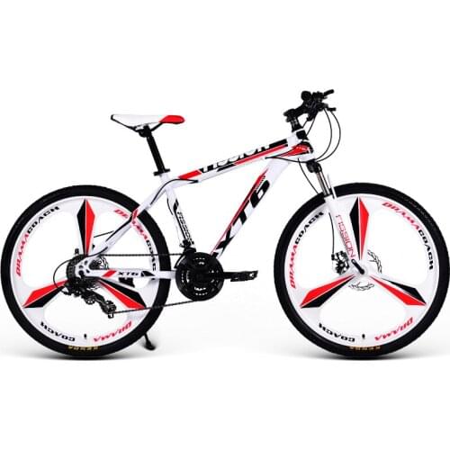 26 Inch Mountain Bicycle 21/24/27/30 Speed Adult Variable Speed Bicycle Student Flagship Off-Road Double Disc Brake Bicycle
