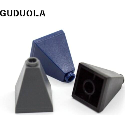 Guduola Slope 2x2x2 (75°) Quadruple 3688 MOC Brick Building Block DIY Educational Toys Parts 30pcs/LOT