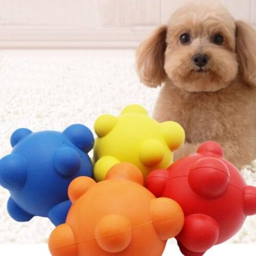 Dog Toys Milk Flavor Molar Bouncing Ball Durable Floatable Springy Pet Toys Bite Resistant Interactive Exercise Toy For Dogs