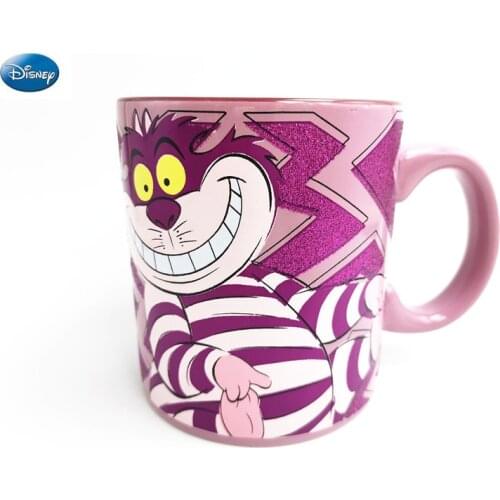Disney Mugs Cartoon Miao Miao Cat Series Ceramic Mugs Home Large Capacity Milk Mugs Large Bowl Mugs coffee cup