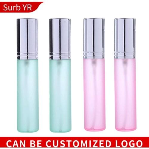 Wholesale 10ml Frosted Matte Colorful Portable Perfume Bottle for Travel