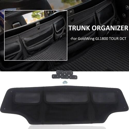 Motorcycle Top Case Storage Bag Luggage Trunk Organizer Tool Bag for Honda goldwing GL1800 2018 2019 2020 2021