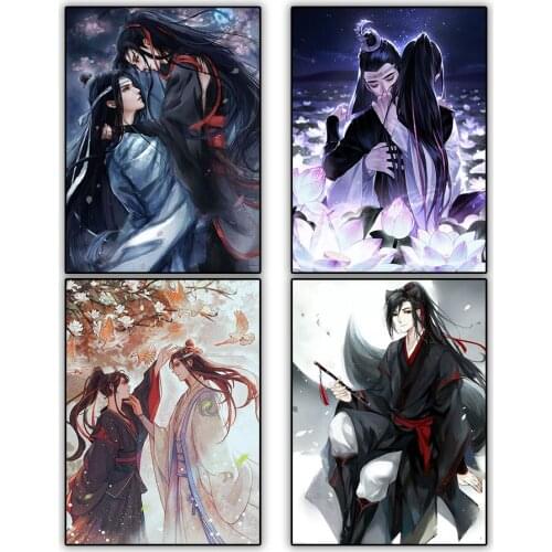 5d Diamond Painting Set Full Drill Square Anime Picture Mo Dao Zu Shi Diamond Art Paintings Embroidery Cross Stitch Accessories
