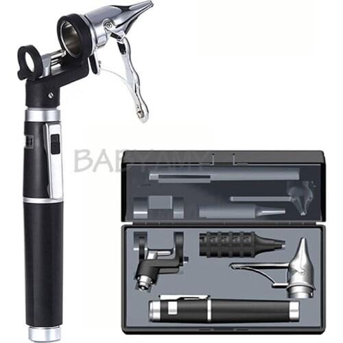 Nasal Endoscope Nasal dilator rhinitis examination With Fiber optic lighting and 2x magnifying lens Adjustable brightness