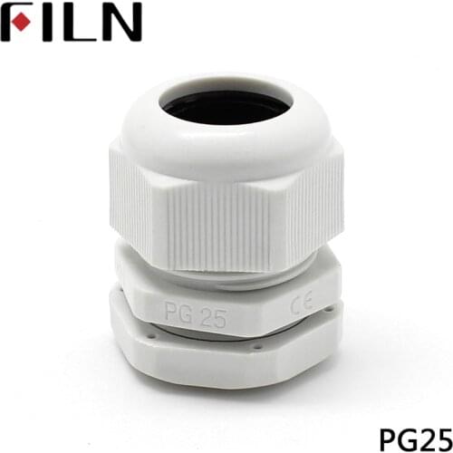 PG25 M30/32x1.5 Nylon Plastic IP68 waterproof junction box cable gland