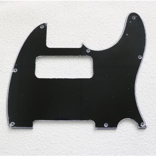 Fit for P90 soap bar pickup 3ply black TL guitar pickguard in black and tortoise for diy custom guitar