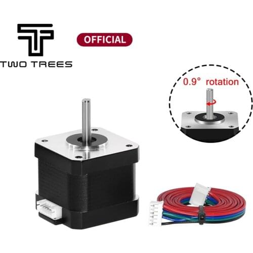 1pcs Nema17 Stepper Motor 0.9 Degree 280 mN.m/57g.cm 1.3A Nema 17HS4401S 4-lead Nema17 Step Motor DIY CNC For Ender Sapphire Pro