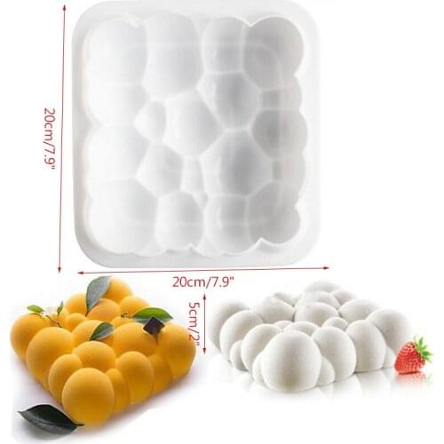 Silicone Mold Mousse Cake Molds Cloud Shape Cake Tools DIY Kitchen Bakery Silicone Molds Dessert Bread Mold Kitchen Baking Mold