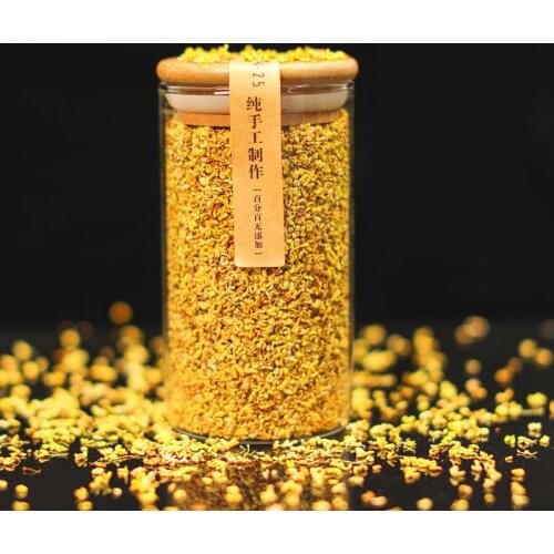 100g High Quality Herb Dried Osmanthus Fragrans Buds Dried Osmanthus Flower Sugar Free