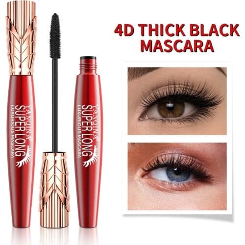10ml 4D Mascara Encryption Waterproof Silky Long-lasting Non-Smudge Lengthening Mascara Thick Curls Eye Cosmetics