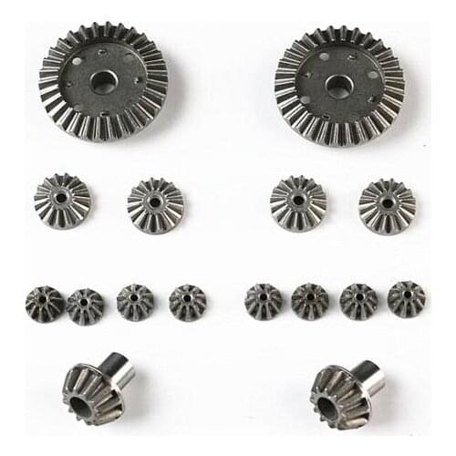 Wltoys 12428 12423 RC Car all upgrade metal parts Front Rear Differential Gear Set