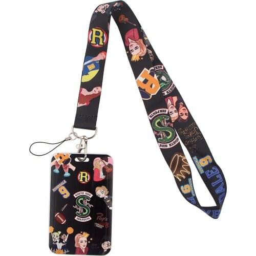 YA197 TV Series Lanyard Neck Strap Rope For Mobile Cell Phone ID Card Badge Holder With Keychain Keyring Gift