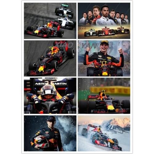 Diamond Painting Full Drill Racing F1 Diamond Embroidery Rhinestones Painting Cross Stitch Diamond Mosaic Gift