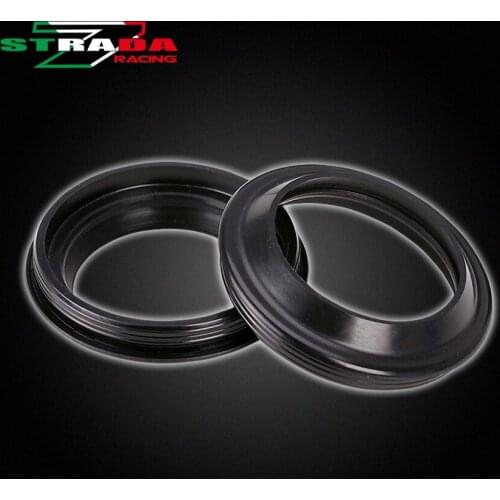 Motorcycle 43x54x11 43 54 11 Front Fork Damper Shock Absorber Dust Seal ring Oil Seal Cover Dust Cap Cover For Size is 43*54*11