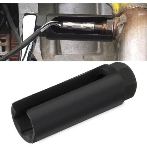 Hot Sale Car Auto Universal Professional Remover Hand Tool Black 22mm Oxygen Sensor Socket 20mm 8mm Slot 3/8" 1/2'' Square Drive