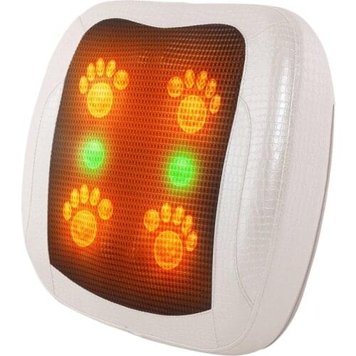 Hot sale electric massage cushion full body cheap massage mat Neck waist shoulder back massage pillow with heating