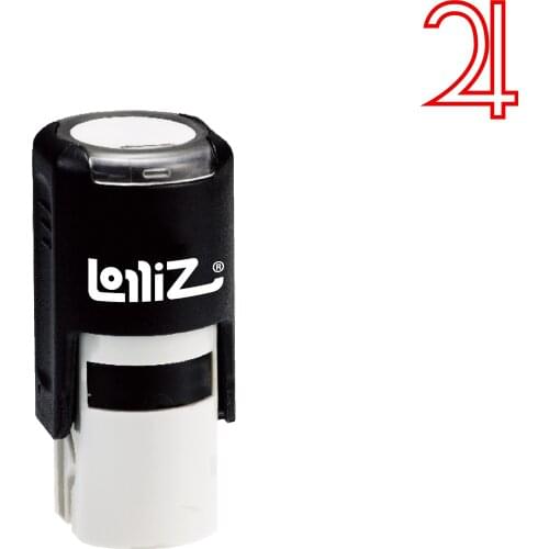 LolliZ Planetary Symbol Series Outline Style - Jupiter Self-Inking Rubber Stamp
