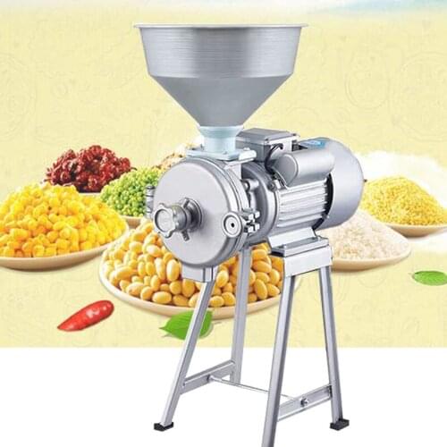 Household Grain Grinder Soybean Milk Machine Commercial Pulp Mill Maker Peanut Butter Corn Grinding Milling Machine