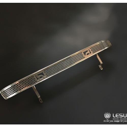 Metal Windshield Protection Grid Net Cover LESU for DIY TAMIYA 1/14 RC MAN TGS TGX Tractor Truck Car Model