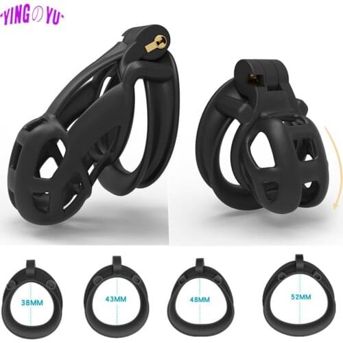 New Upgrade V6 Male Chastity Cage Sex Toys for Men Masturbator Penis Sleeve Device Cock Rings Erotic Urethral Lock Adult Games
