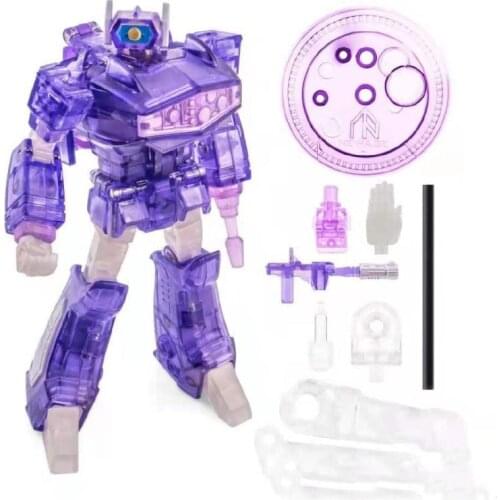 NEW In Stock Transformation Newage H35T H-35T Cyclops Shock Wave Transparent Ver Limited Action Figure Robot Toys