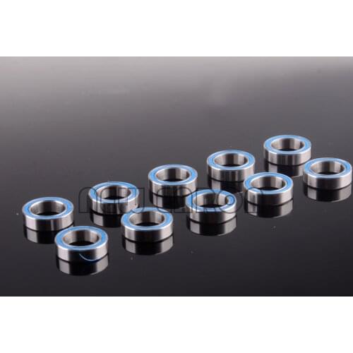 NEW ENRON 6700ZZ 10*15*4mm Blue Rubber Bearing Sealed Miniature Ball Deep Groove Radial 10x15x4MM All RC Cars Heli and Planes